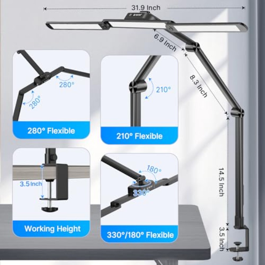 LED Desk Lamp Architect Desk L - Home Office Desk avis et prix
