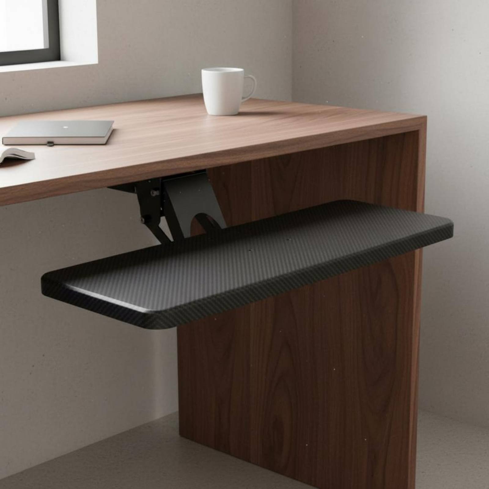 Under Desk Keyboard Tray Clutt - Keyboard Tray Under Desk avis et prix