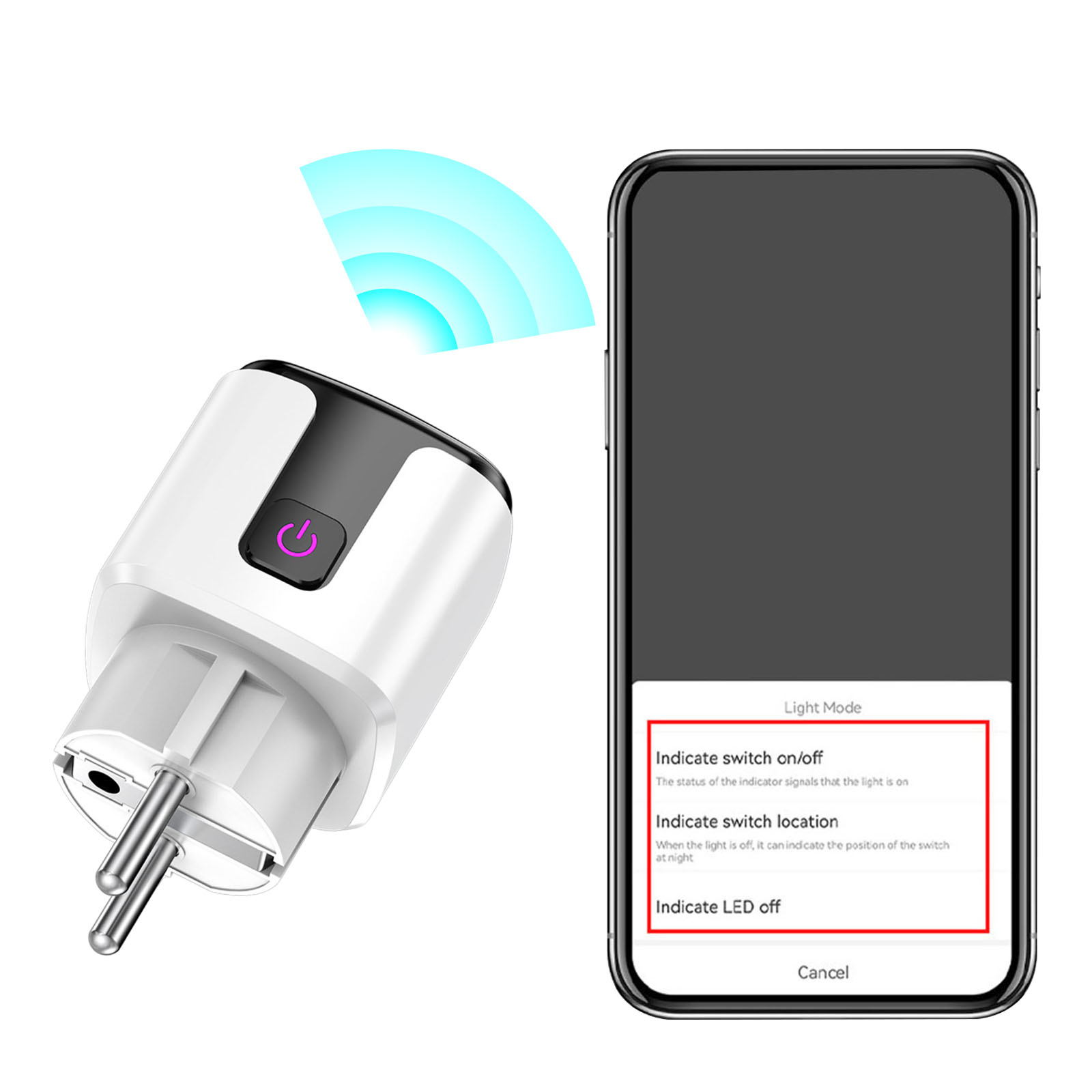 Wi-Fi & BT Smart Outlet Works  - Home Office Google avis et prix